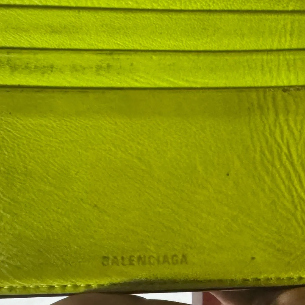 Balenciaga Black and neon Green with COA